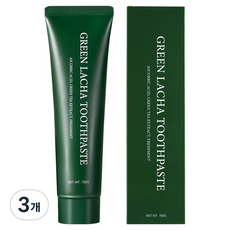 PAUL MEDISON 綠拉查清新薄荷牙膏, 3個, 150g