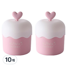 Gold Pang 潔面泡沫起泡器, 10個, 粉紅色