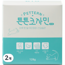 펫턴 반려동물 츄정 영양제, 뼈/관절강화, 128g, 2개