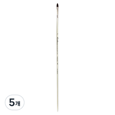 韓國 Rubens 661F 油畫人造毛兩用, 5個, 2號