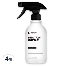 더클래스 HDPE 희석 용기 500ml, 4개
