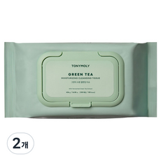 TONYMOLY 綠茶水潤潔膚濕巾 100p