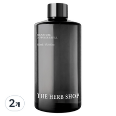 더허브샵 시그니처 디퓨저 리필오일, 2개, 510ml, 블랙체리