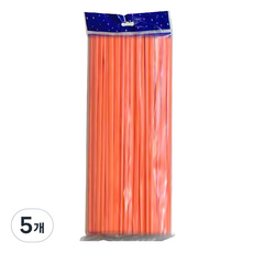 마다꾸미 요술 매직 파티 막대풍선 100p, 레트로피치, 5개