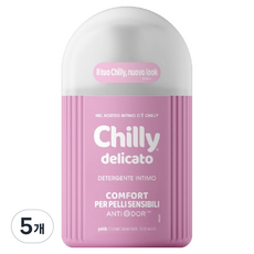 칠리 델리카토 젤 타입 여성청결제, 200ml, 5개