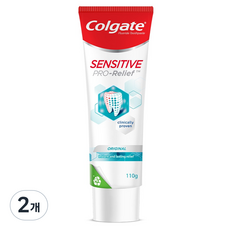 콜게이트 센서티브 프로릴리프 오리지널 치약, 110g, 2개