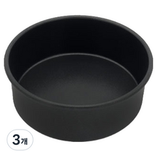 Hanomad 韓國製造 45 圓形蛋糕模 雙面塗層, 3個