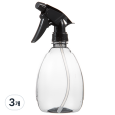 코멧 분무기 500ml, 블랙, 3개