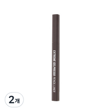 CLIO 珂莉奧 極致凝膠咖啡眼線筆 0.35g, 2個, 004 灰棕色