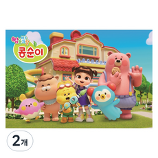 UNICORN 엉뚱발랄 콩순이 판퍼즐, 2개, 77피스