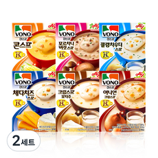 VONO 濃湯沖泡包 6款 各3入, 342g, 2組