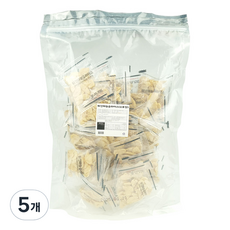 튀긴마늘 슬라이스 소포장 5g 50p, 250g, 5개