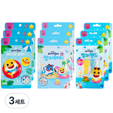 아텍스 메디랩 핑크퐁 겔 밴드 원형 18p x 3개 + 시트로넬라 오일 썸머패치 18p x 3개 + 썸머밴드 2p x 3개 세트, 3세트