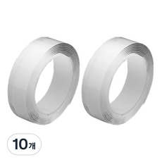 코히모 다용도 실리콘 양면 테이프 3cm x 3m 4W113, 투명, 10개