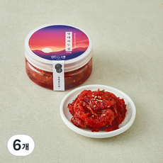 명심정 명태회무침, 200g, 6개
