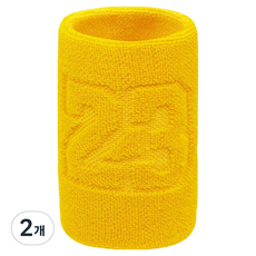 Baummiru 彩色護腕 23 黃色, 2個
