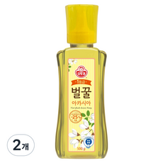 오뚜기 1등급 벌꿀 아카시아, 500g, 2개