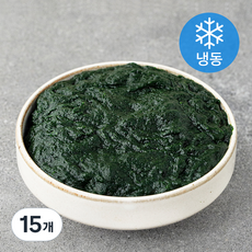 살맛나요 깨끗하게 손질된 완도 매생이 (냉동), 100g, 15개