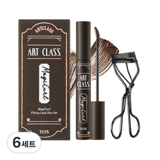 투쿨포스쿨 아트클래스 매지컬 픽싱 뷰러 듀오 세트, 3호 애쉬 브라운, 6세트