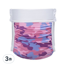SIKAER 喜可褲 機能環保尿布 3~15kg, 102紫迷彩, 3件