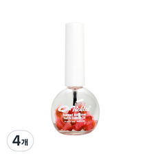 캘리포니아망고 큐티클스 큐티클오일 튜브로즈, 15ml, 4개