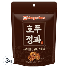 머거본 호두정과, 250g, 3개
