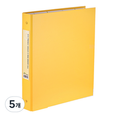 에코3공O링바인다 A4, 노랑, 5개