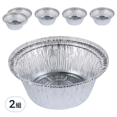 鋁箔圓碗容器 6個, 2組, 12 x 5cm, 12cm