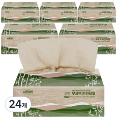 comet 抽取式無漂白天然紙漿廚房紙巾, 100張, 24個