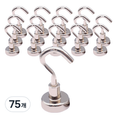 DAILYSHARE 多用途強力磁鐵掛鉤, 單一顏色, 75個