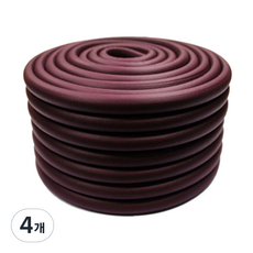 Etokorea保護海綿防撞護角軟墊, 棕色, 4個