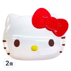 LEC 肥皂盒附蓋 Hello Kitty, 尺寸約11.1x4.9x8.8CM, 2個
