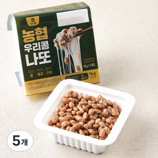 농협식품 우리콩 나또, 48g, 2개입, 5개