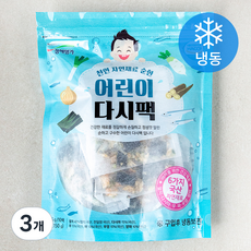 청해명가 어린이 다시팩 (냉동), 15g, 10개입, 3개
