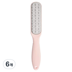 라이플리제 스텐 발뒤꿈치 각질제거기 핑크, 1개입, 6개, 500g