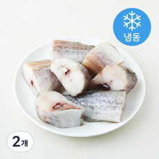 사랑해어 손질 동태 (미국산)(냉동), 2개, 800g