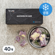 착한떡 블루베리 치즈설기 (냉동), 45g, 10개입, 4박스