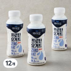 매일바이오 프로틴 요거트 플레인, 260ml, 3개입, 4개