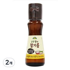 OrganicStory 순한 발아 참기름, 80ml, 2개