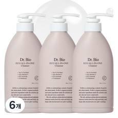 Dr.Bio Eco多合一潔面乳, 500g, 6個