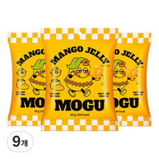 에이스엠앤티 모구 망고 젤리, 50g, 9개