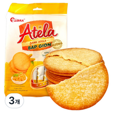 LiBRA Atela 玉米蘇打餅乾, 228g, 3個