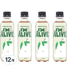 I'M ALIVE 原味康普茶, 360ml, 12瓶