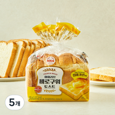 롯데웰푸드 KIRIN 바로구워 토스트, 420g, 5개