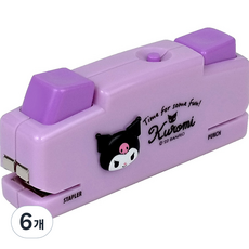 바이하츠 쿠로미 스테펀 10호 스테플러 1공 펀치, 보라, 6개