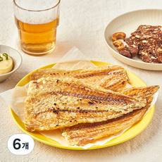 주안상점 구운 꼬마먹태 먹태포, 6개, 100g