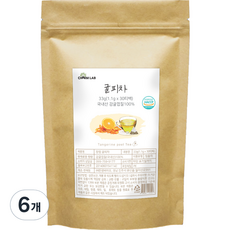 참랩 귤피차, 1.1g, 30개입, 6개