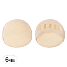 탐사 양말처럼 신는 발바닥 앞꿈치 보호 쿠션 패드 세트