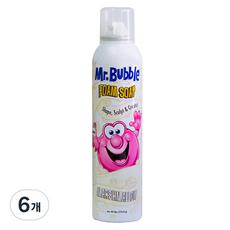 미스터버블 폼솝 마쉬멜로우 유아 비누, 236ml, 6개
