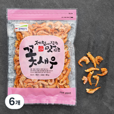 청해명가 꽃새우, 80g, 1개입, 6개